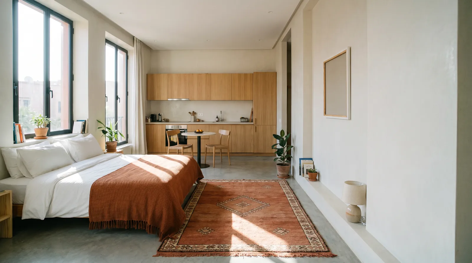 Studio Guéliz Moderne — location appartement Marrakech